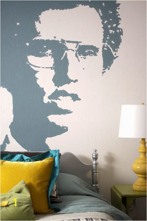 How to Paint A Wall Mural with A Projector Napoleon Dynamite