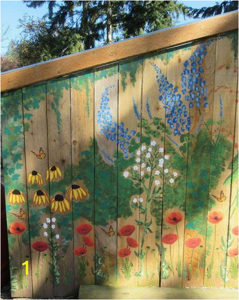 How to Paint A Wall Mural with Acrylics Garden Mural On Chicken Coop Free Hand Painting with