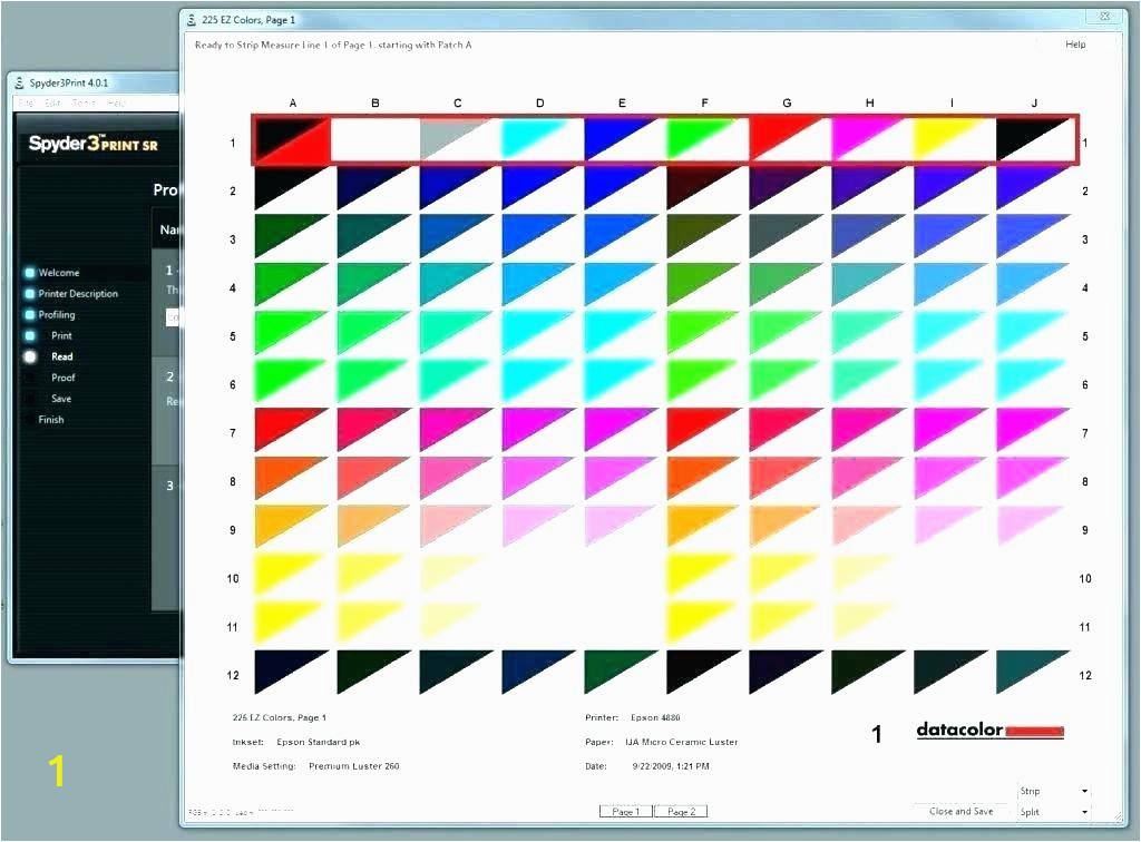 color laser printer test page pdf