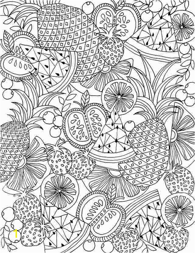 mixed fruit coloring pages fruits netart pages fruit mixed coloring