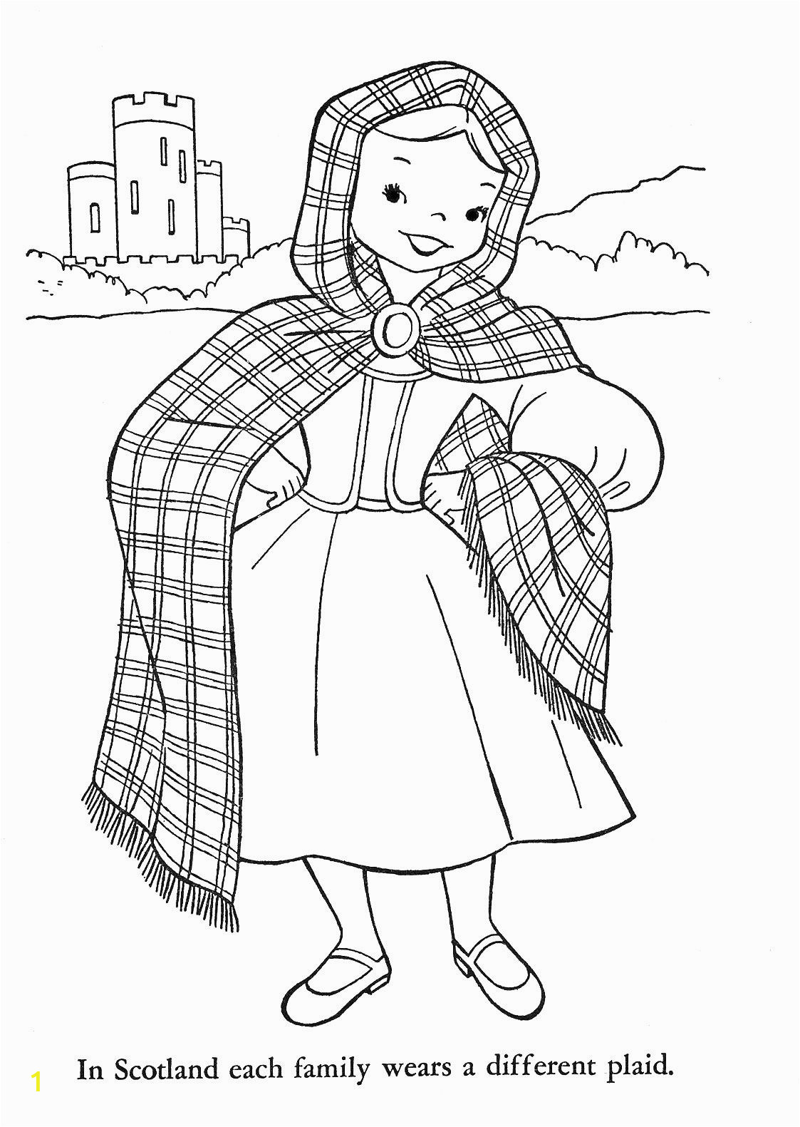 Irish Dance Coloring Pages Children Of Other Lands 1954 – Belgium Spain Portugal