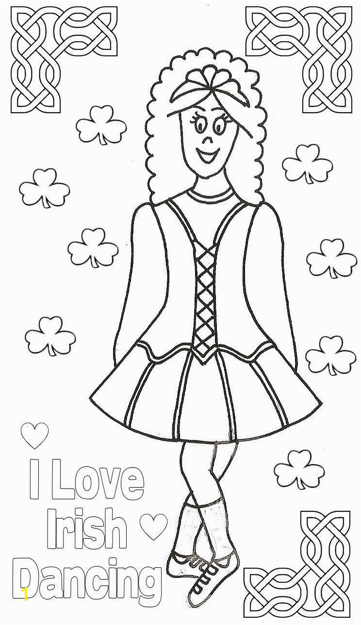 irish coloring pages