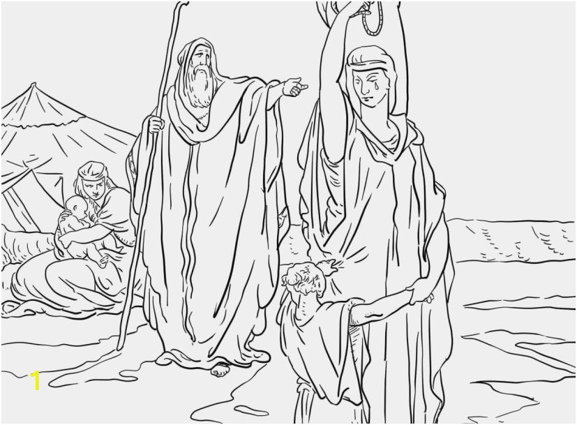 isaac and rebekah coloring pages pic the expulsion of hagar and ishmael coloring page from abraham of isaac and rebekah coloring pages