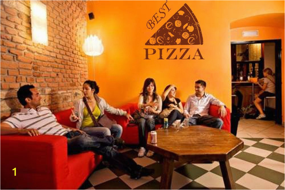 Italian Restaurant Wall Murals Ik1026 Wall Decal Sticker Pizza Pizzeria Italian Restaurant