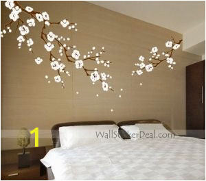 Japanese Cherry Blossom Tree Wall Mural Japanese Cherry Blossom Wall Art Decals