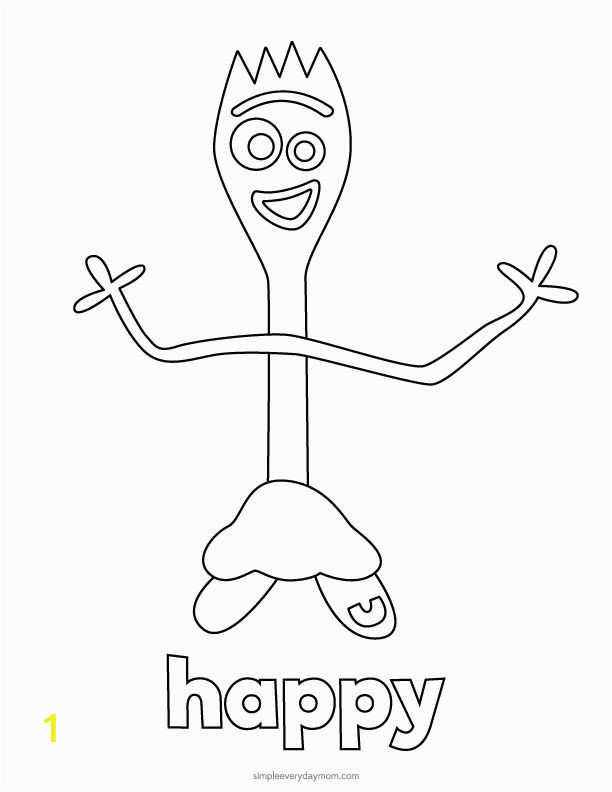 Jessie toy Story Coloring Page toy Story 4 forky Coloring Pages for Kids