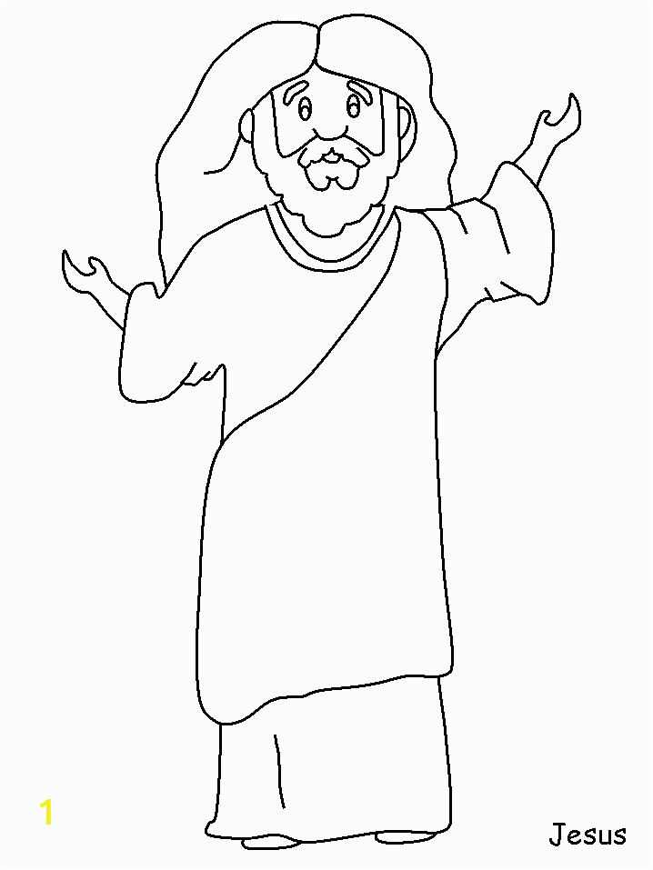 Jesus with Children Coloring Page Free Doubting Thomas Coloring Pages Download Free Clip Art