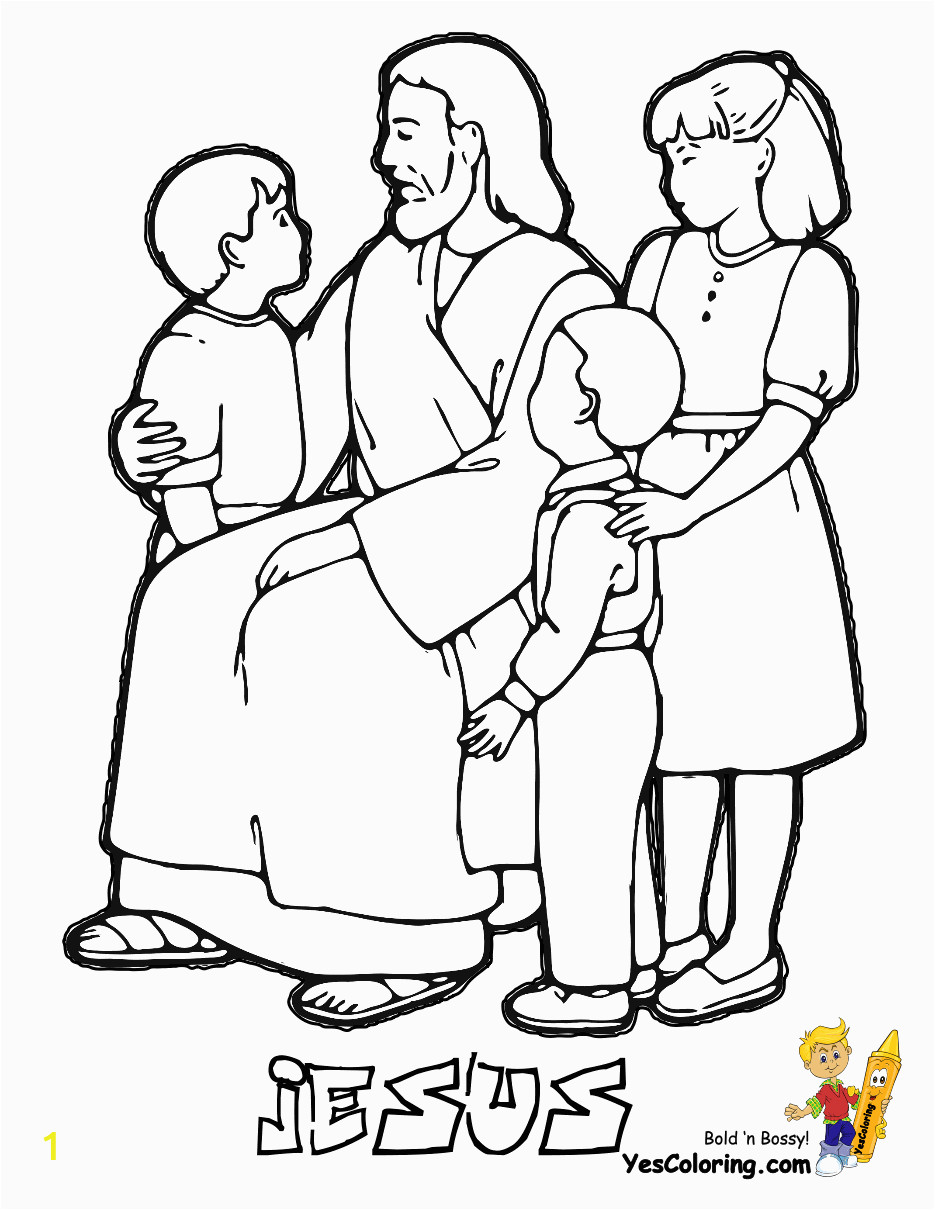 cfd3cc6b27ca43cd3b6e15fe4b8 innovative jesus with children coloring page glorious bible free 935 1210