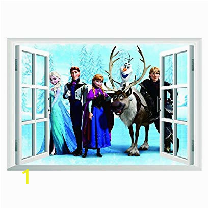 John Deere Wall Stickers Murals Buy Home Frozen Queen Window View Wall Sticker Cartoon Mural