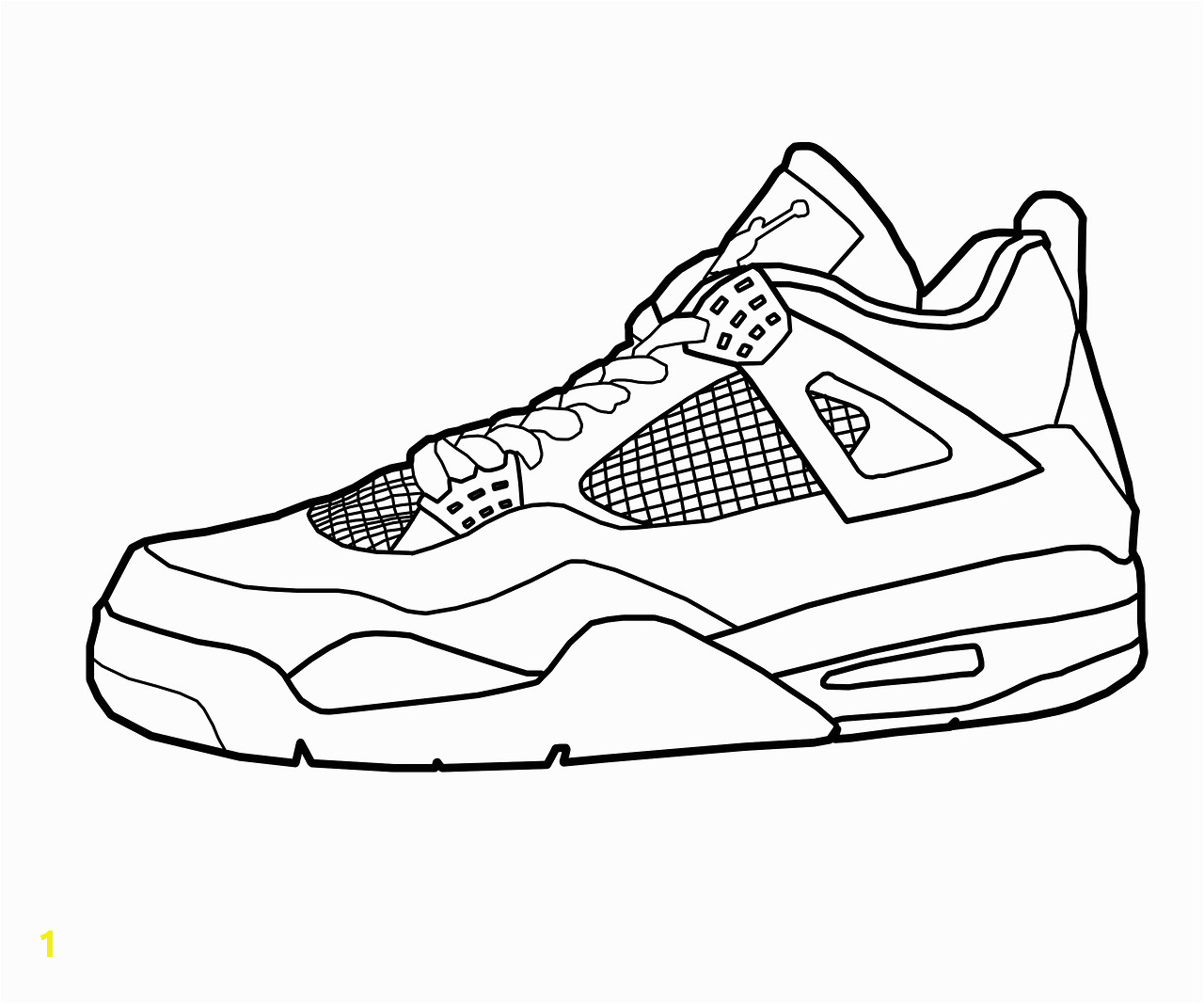 Jordan Shoes Coloring Pages Printable Jordan Shoes Coloring Pages & Imagixs Free Image