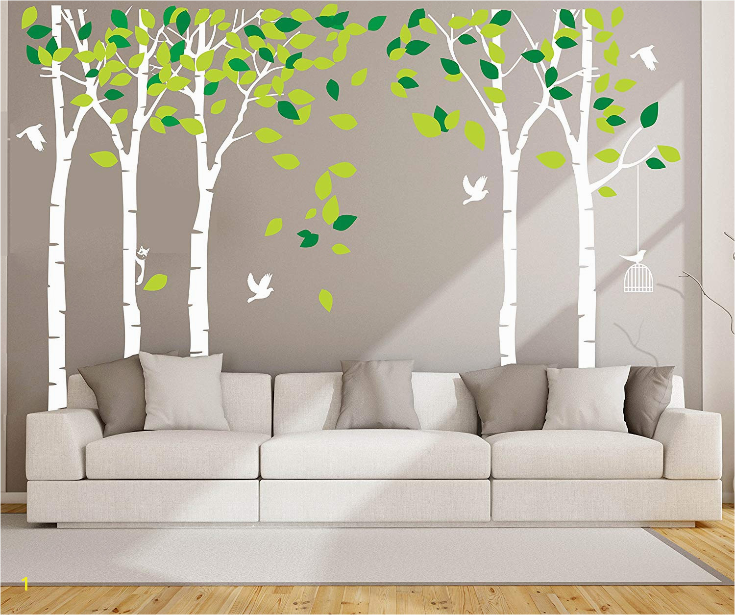 Jungle Book Wall Mural Anber Giant Jungle Tree Wall Decal Removable Vinyl Sticker Mural Art Bedroom Nursery Baby Kids Rooms Wall Décor