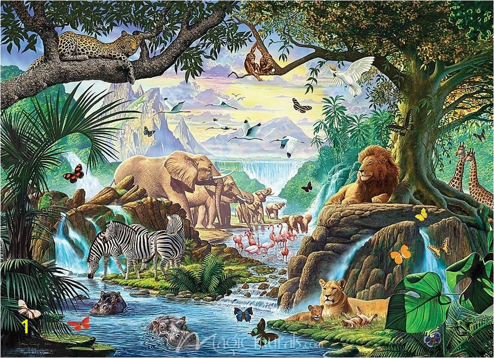 Jungle Book Wall Mural Jungle Five