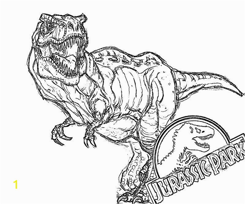 Jurassic Park T Rex Coloring Pages Free Printable Jurassic Park Coloring Pages Coloring Home