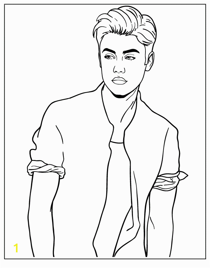 Justin Bieber Coloring Pages 2016 Free Coloring Pages Justin Bieber to Print Download Free