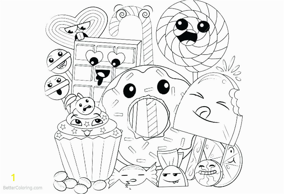 cuteod coloring pages printable draw sor girls kawaii kids to print