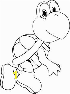 Koopa Troopa Coloring Page 30 Best Mario Brothers Coloring Page Images