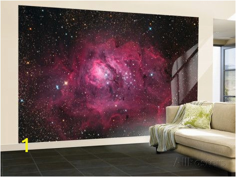 Large Wall Posters Murals the Lagoon Nebula Wall Mural – by Stocktrek