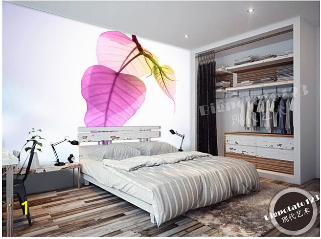 Large Wallpaper Feature Wall Murals Us $15 6 Off Customized Photo Wallpaper Purple Leaf Bedrooms Feature Large Murals for the Living Room Tv Wall Vinyl Papel De Parede In Wallpapers