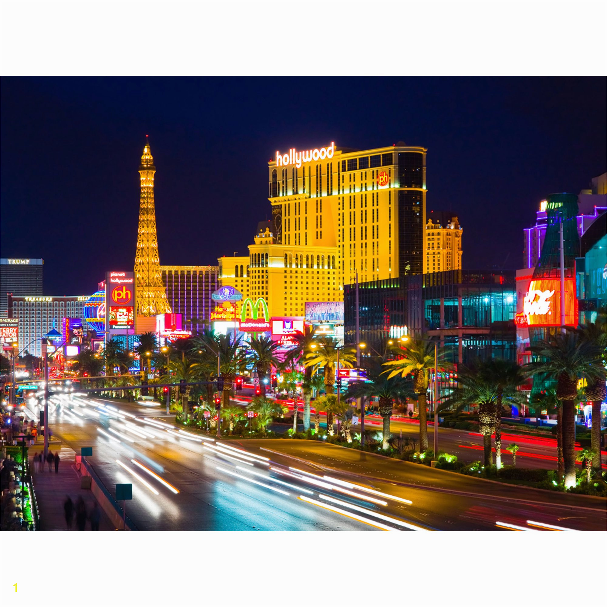 Las Vegas Strip Wall Mural Las Vegas Strip Casino Hotels at Night Wall Mural Non Woven Wallpaper Made In Europe for Living Room Family Room Bedroom 11 10" H X 8 10" V