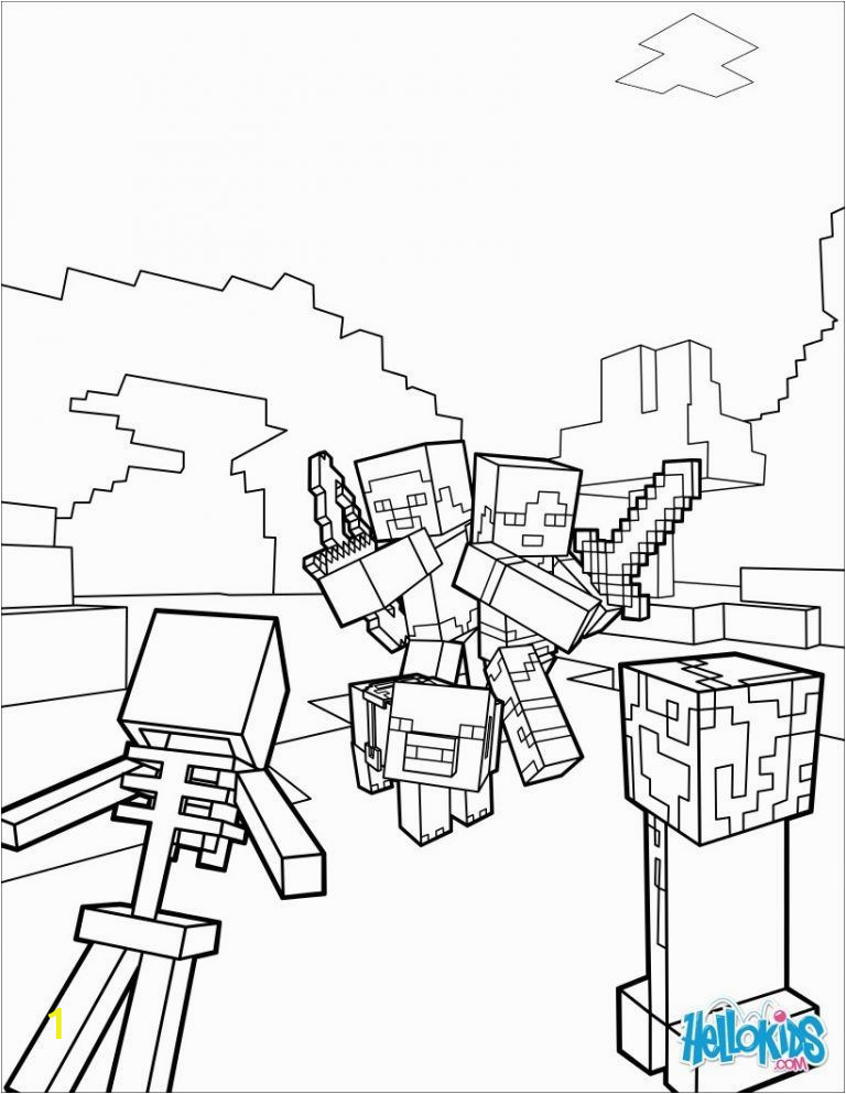 222 Cartoon Lego Minecraft Coloring Pages Printable with disney character