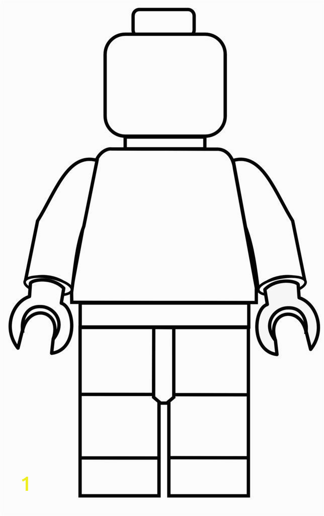 Lego Minifigure Coloring Page Lego Minifigures Coloring Pages