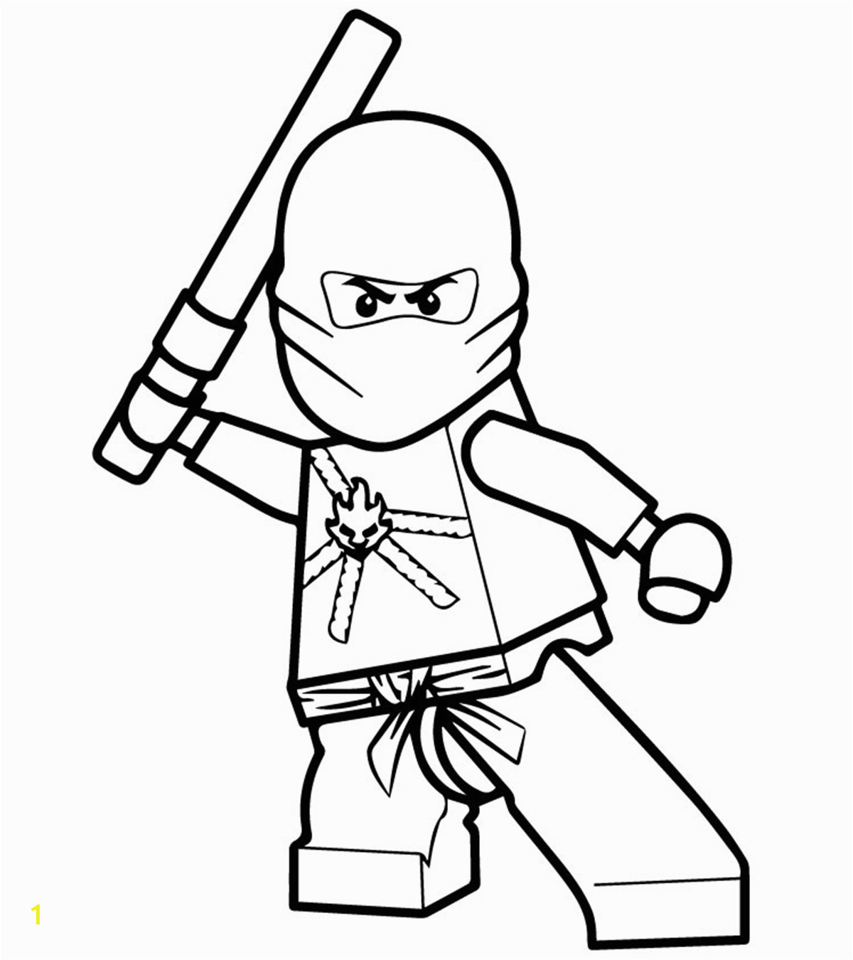 Top 40 Ninjago Coloring Pages Your Toddler Will Love 1