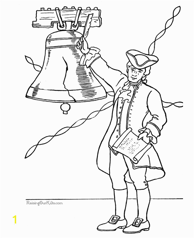 Liberty Bell Coloring Page Free Symbols America Coloring Pages Download Free Clip