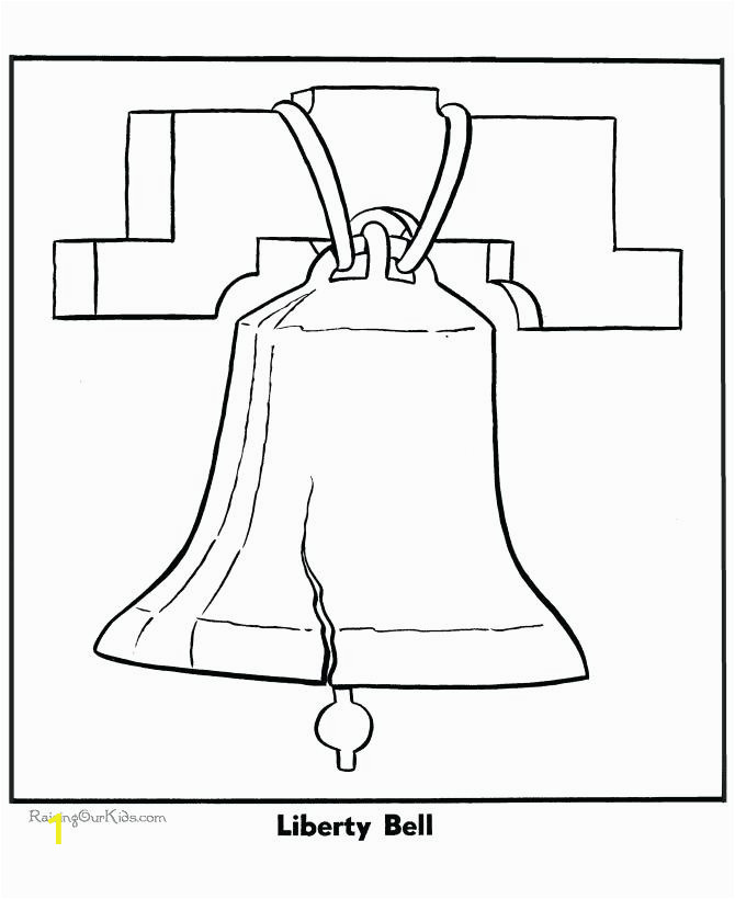Liberty Bell Coloring Page United States Symbols Printables – Online Grantspowerfo