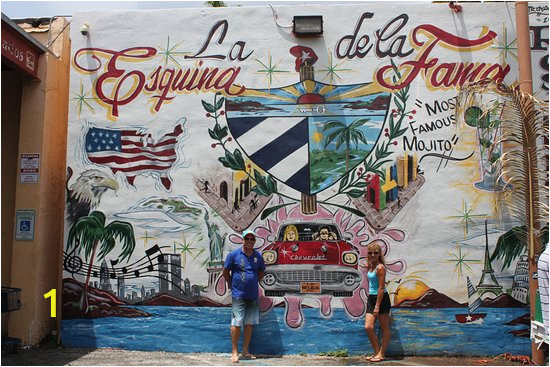 Little Havana Wall Mural Address Kleines Kuba In Miami Little Havana Miami