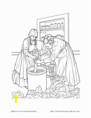 Little House On the Prairie Coloring Page Print Pioneer Life Activities for Your Classroom