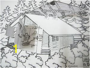 Little House On the Prairie Coloring Pages Our 3 Dimensional Model Of Little House In the Big Woods