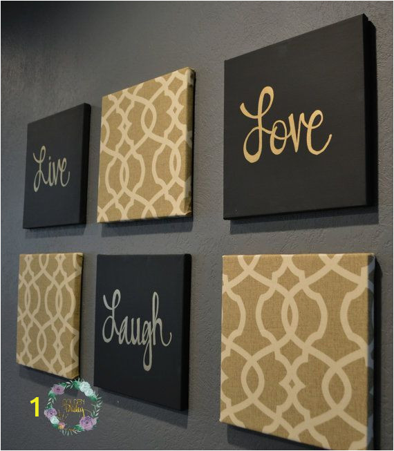 Live Laugh Love Wall Murals Live Laugh Love Wall Art Pack Of 6 Canvas Wall by