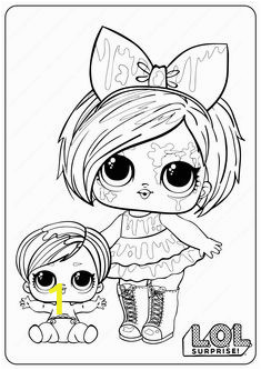 Lol Omg Coloring Pages 93 Best Lol Dolls Images