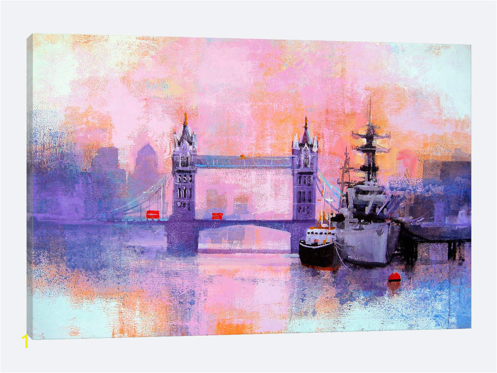 London themed Wall Murals London tower Bridge Canvas Wall Art by Colin Ruffell