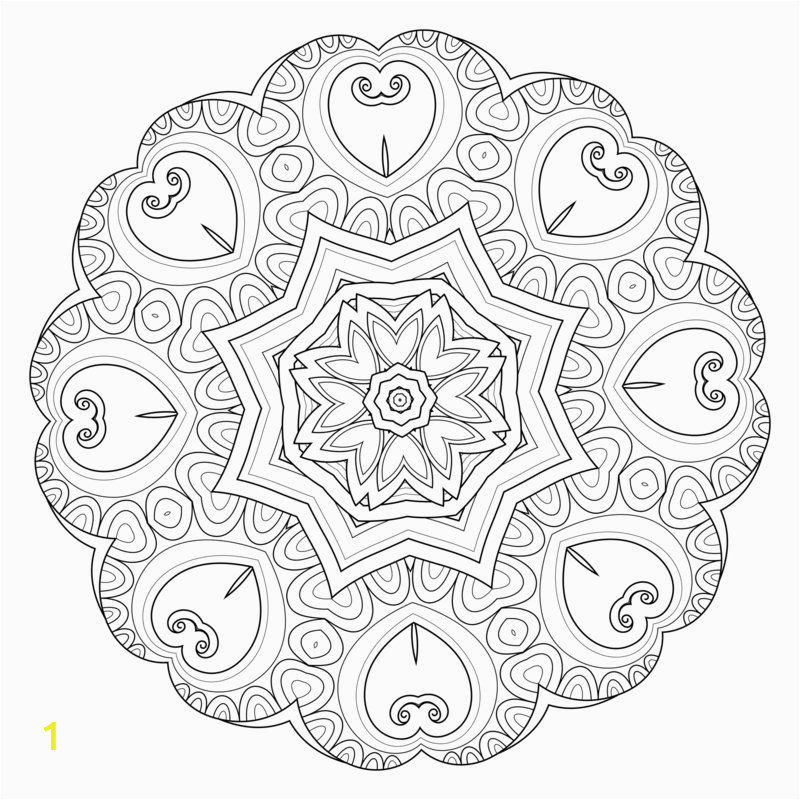 Mandala Stress Relief Coloring Pages for Adults Pin Auf Diy