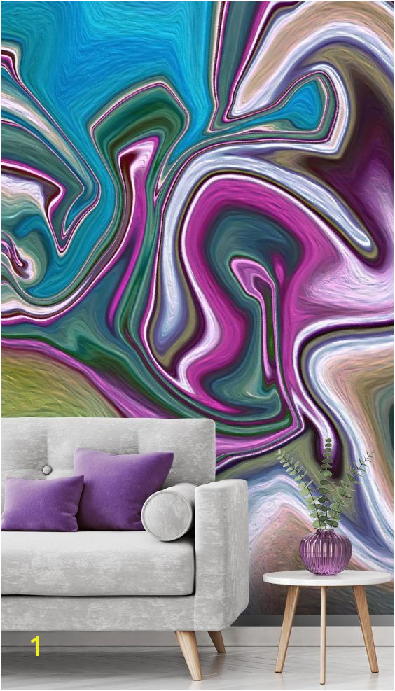 Marble Wall Mural Wallpaper Mixed Marble In 2019