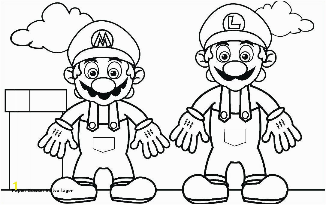 Mario Coloring Pages for Free 14 Ausmalvorlagen Papier Bowser Malvorlagen Bowser Jr