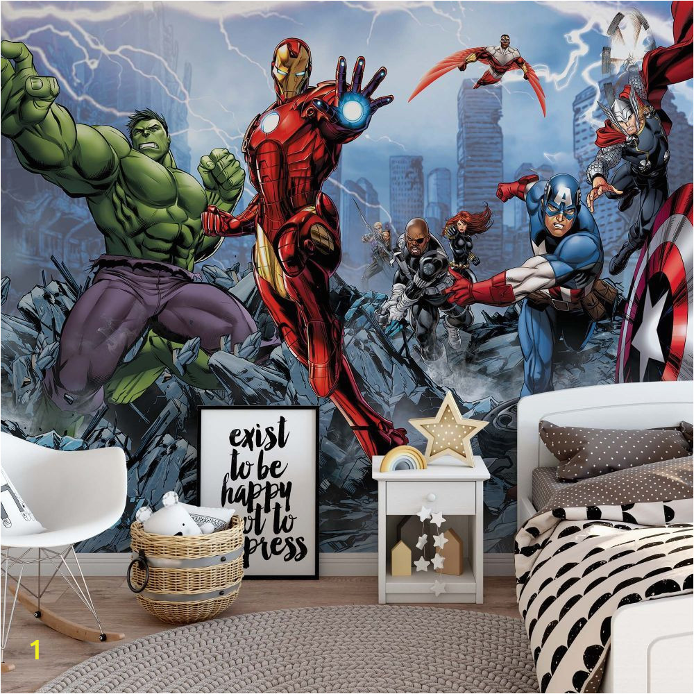 Marvel Heroes Wall Mural Pin On Murs