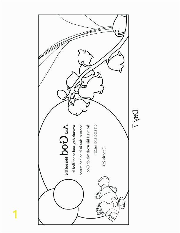 days of creation coloring pages 7 days creation coloring pages free