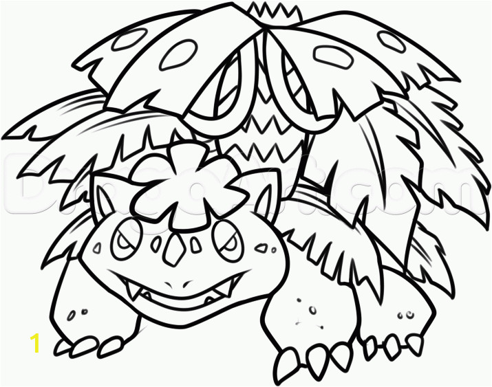 how to draw mega venusaur step 8 1 5