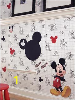 Mickey Mouse Mural Wall Coverings Mickey Mouse Wallpaper