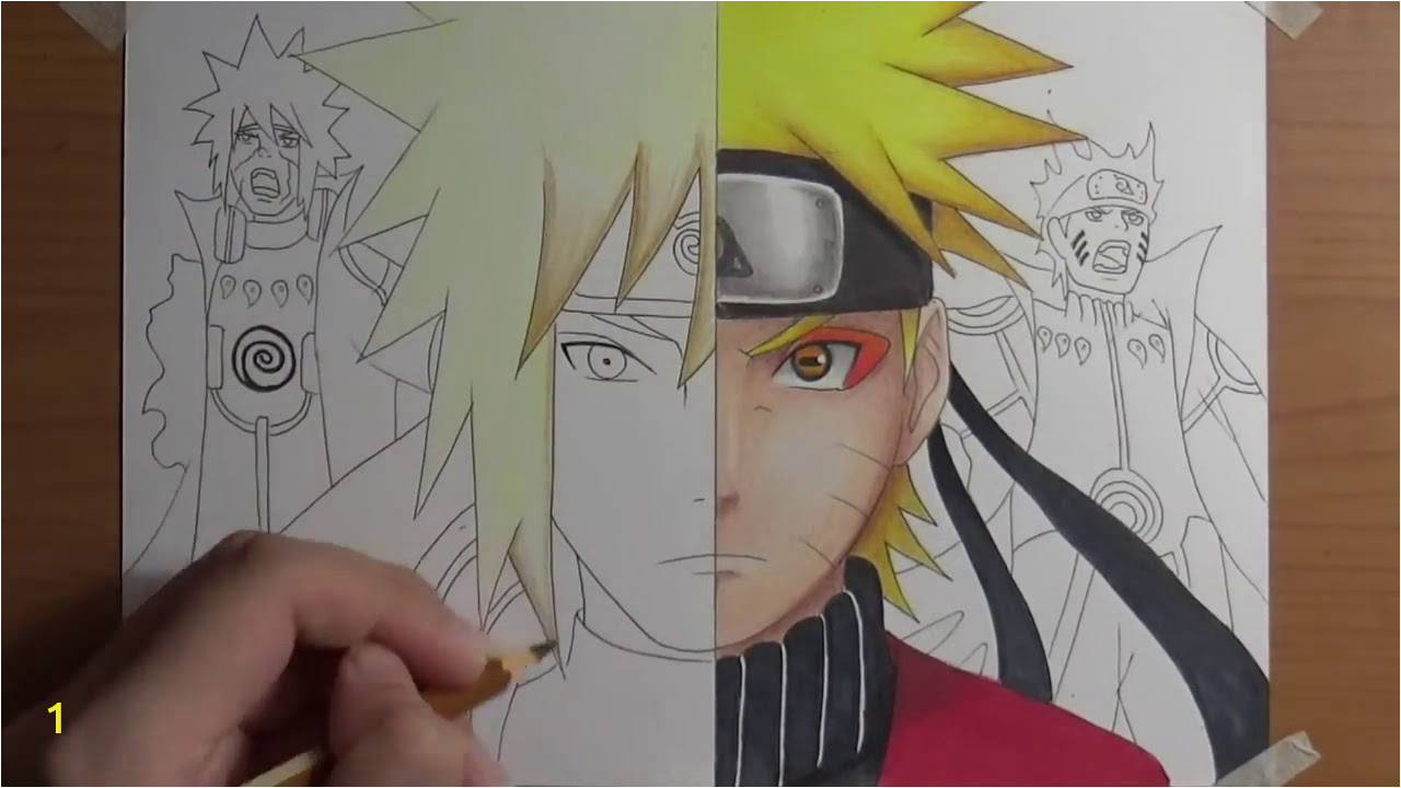 Minato Namikaze Coloring Pages Dessin Naruto Shippuden Beau S Dessin Naruto X Minato