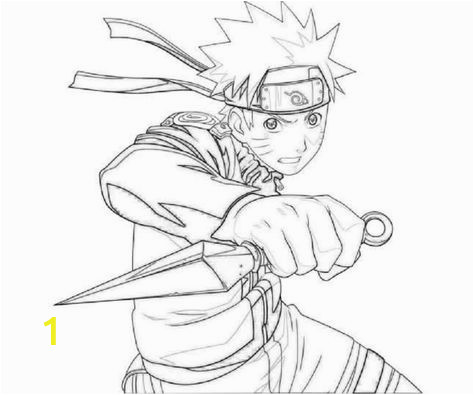 Minato Namikaze Coloring Pages Naruto Coloring Pages to Print