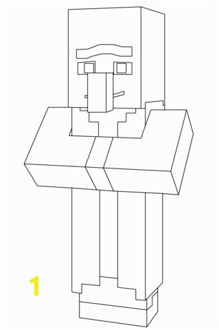 b7cf3cff f7188e3074d864d26cf minecraft villager coloring page free printable coloring pages 319 480