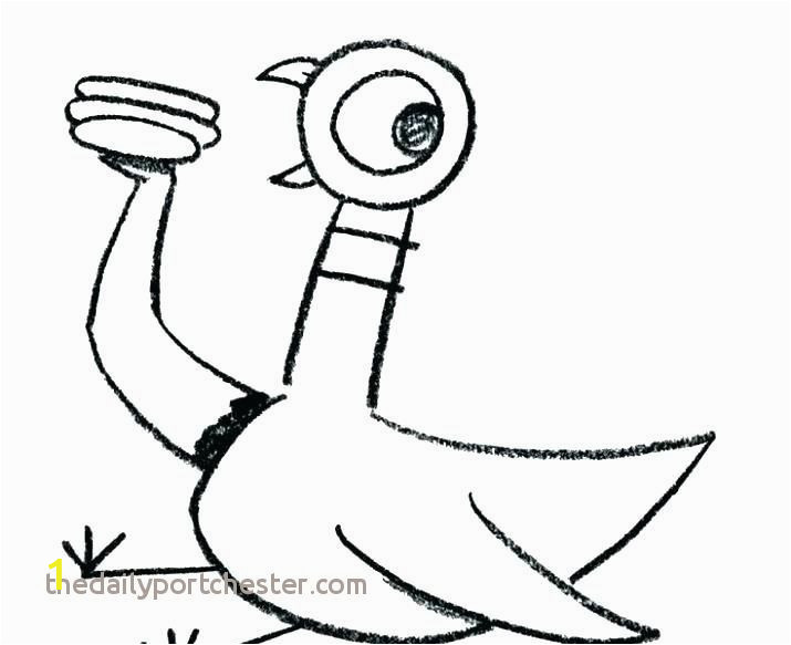 Mo Willems Pigeon Coloring Page Mo Willems Pigeon Coloring Page Mo Willems the Pigeon Needs