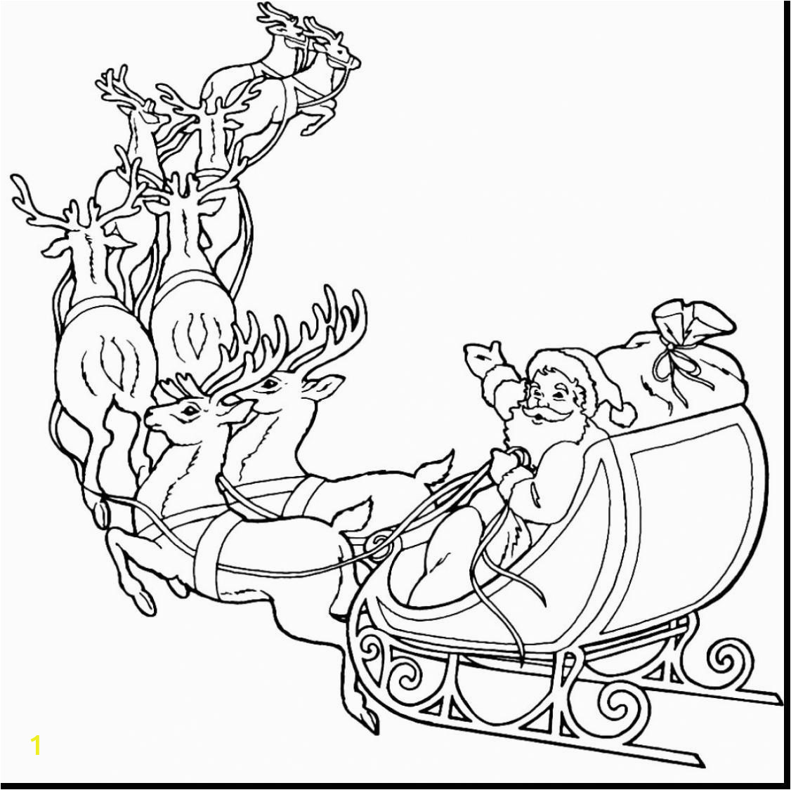 Mrs Claus Coloring Pages Unbelievable Santa Claus and Reindeer Coloring Pages with