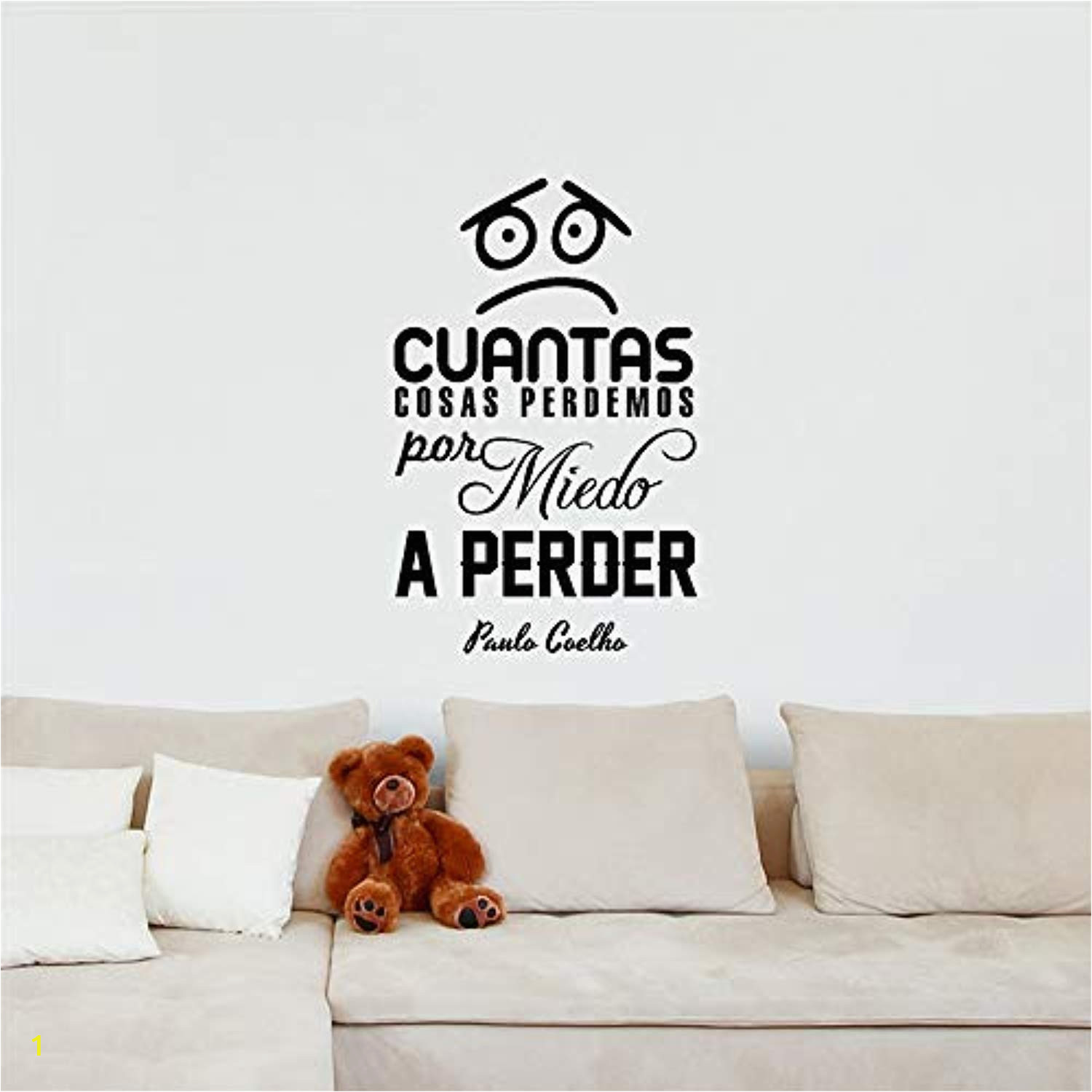 Mural Wall Art Stickers Amazon Peel and Stick Mural Spanish Quote Cuántas Cosas