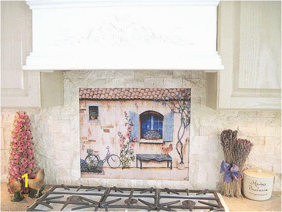 Mural Wall Tiles for Kitchen French Country Kitchen Backsplash Tile Mural by Lindapaul On