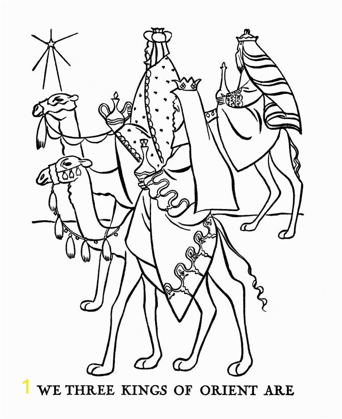 Nativity Coloring Pages for Sunday School Christmas Coloring Pages
