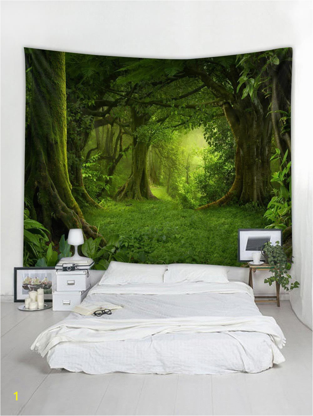 Nature Bedroom Wall Murals Dresslily Gallery forest Pattern Wall Tapestry